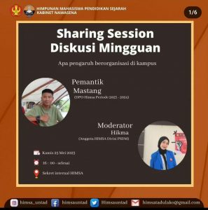 DISKUSI MINGGUAN HIMSA